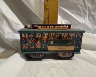 F. E. Walts Tin Trolly $5.00