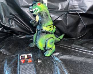 Radio Shack Wired Remote Controlled Godzilla $12.00