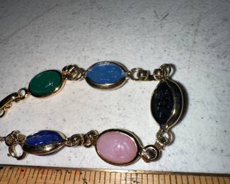 Costume Scarab Bracelet $6.00