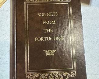Sonnets from the Portuguese by Browning Book $10.00
