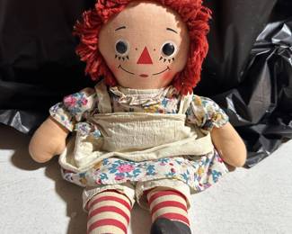 Wind-Up Musical Raggedy Anne Doll $6.00