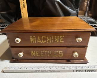 Sewing Machine Needles Box $125.00