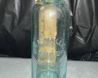 J. A. Wallis Bangor ME Bottle $25.00
