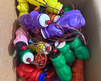 Blow Mold Animal Party Lights $30.00