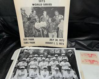 Chicago Summer 1973 Baseball Ephemera $8.00