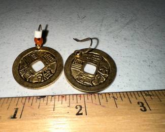 Coin Earrings $4.00