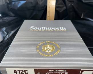Box of Southworth Typewriter Paper 412C $8.00