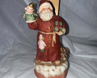 Santa Music Box with Puppet $8.00