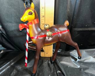 Plastic Christmas Reindeer $15.00