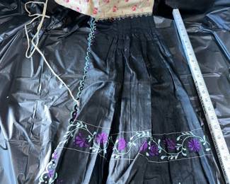 Apron with Purple Flowers $6.00