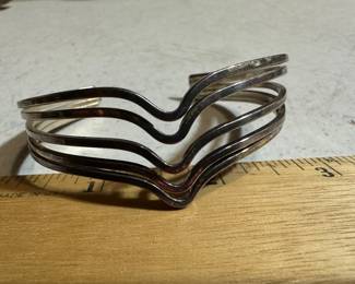 Sterling Silver Cuff Bracelet $28.00