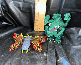 2 Godzilla Wars Toys $20.00