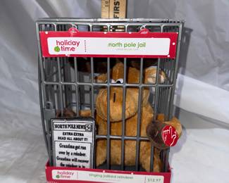 Holiday Time North Pole Jail $8.00