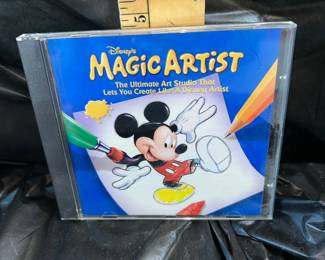 Disney Magic Artist Art Studio CD $3.00