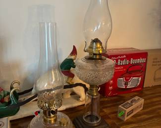 oil lamps