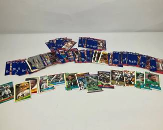 Basketball And Football Trading Cards
