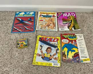 MAD Magazines, Batman Comic  Childrens Collectible Publications