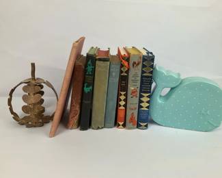 Vintage Childrens Classics  Decorative Bookend Lot