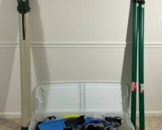 Crystal River Fishing Rod Cases with Snorkeling  Swim Gear