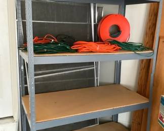 Garage Shelving And Extension Cords