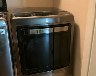 LG Graphite Front Load Gas Dryer
