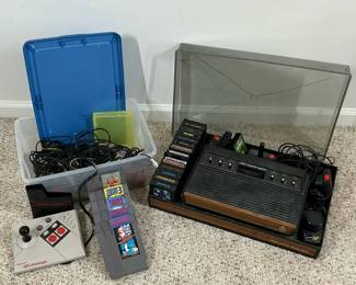 Atari 2600 Console, NES Advantage  Vintage Video Game