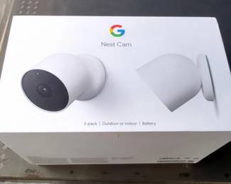 Google Nest Cam 2-Pack Outdoor/Indoor Battery Security Cameras