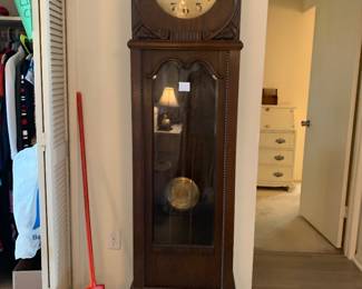 Vintage grandfather clock from Germany. $300 OBO, gorgeous piece. 