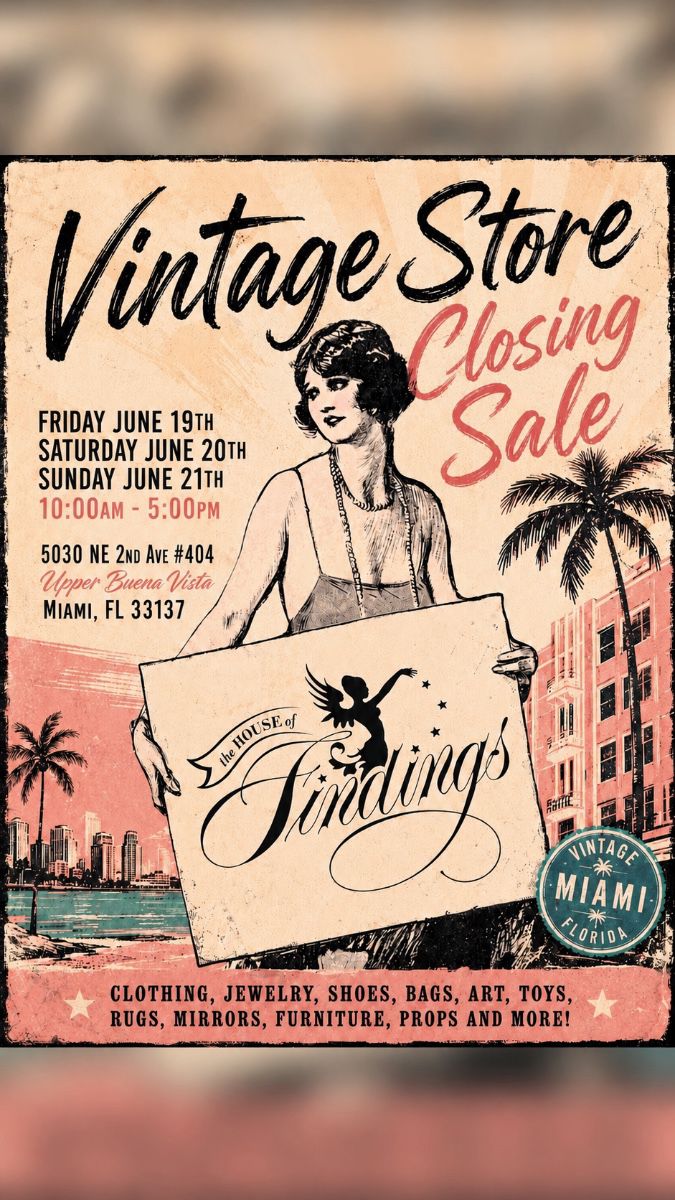 Vintage Store Closing Sale