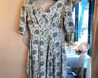 Brocade Dress (made in Havana label)