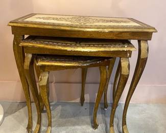 Florentine stacking tables
