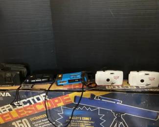 Innova Reflector Telescope And Some Vintage Cameras