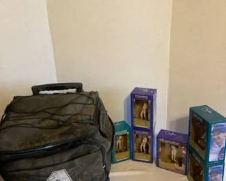 Randy Johnson Complete Figurine Set And Diamondbacks Cooler