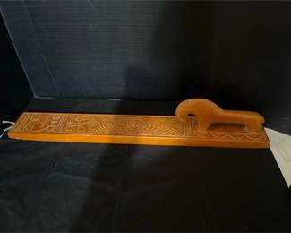 Norwegian Hand Carved Mangle Board