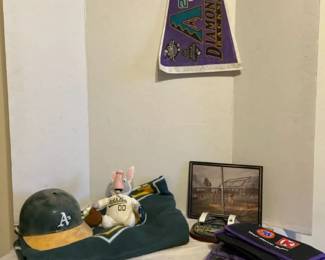 Micheal Jordan Signed Picture And Various Sports Memorabilia