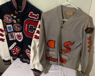Letter Jacket And Sweater