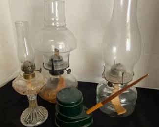 Three Oil Lamps  Germany Calligraphy Pen