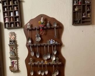 Collectible Spoons  Thimbles