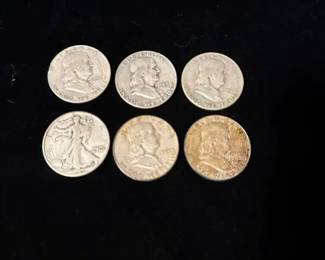 Ben Franklin Half Dollars