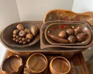 Solid Wood Bowls  Trays
