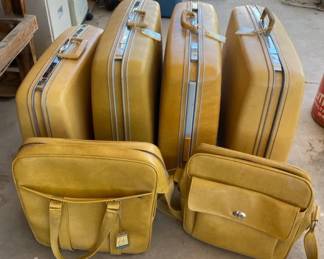 Aged Samsonite Luggage