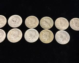 1960s Kennedy Half Dollars