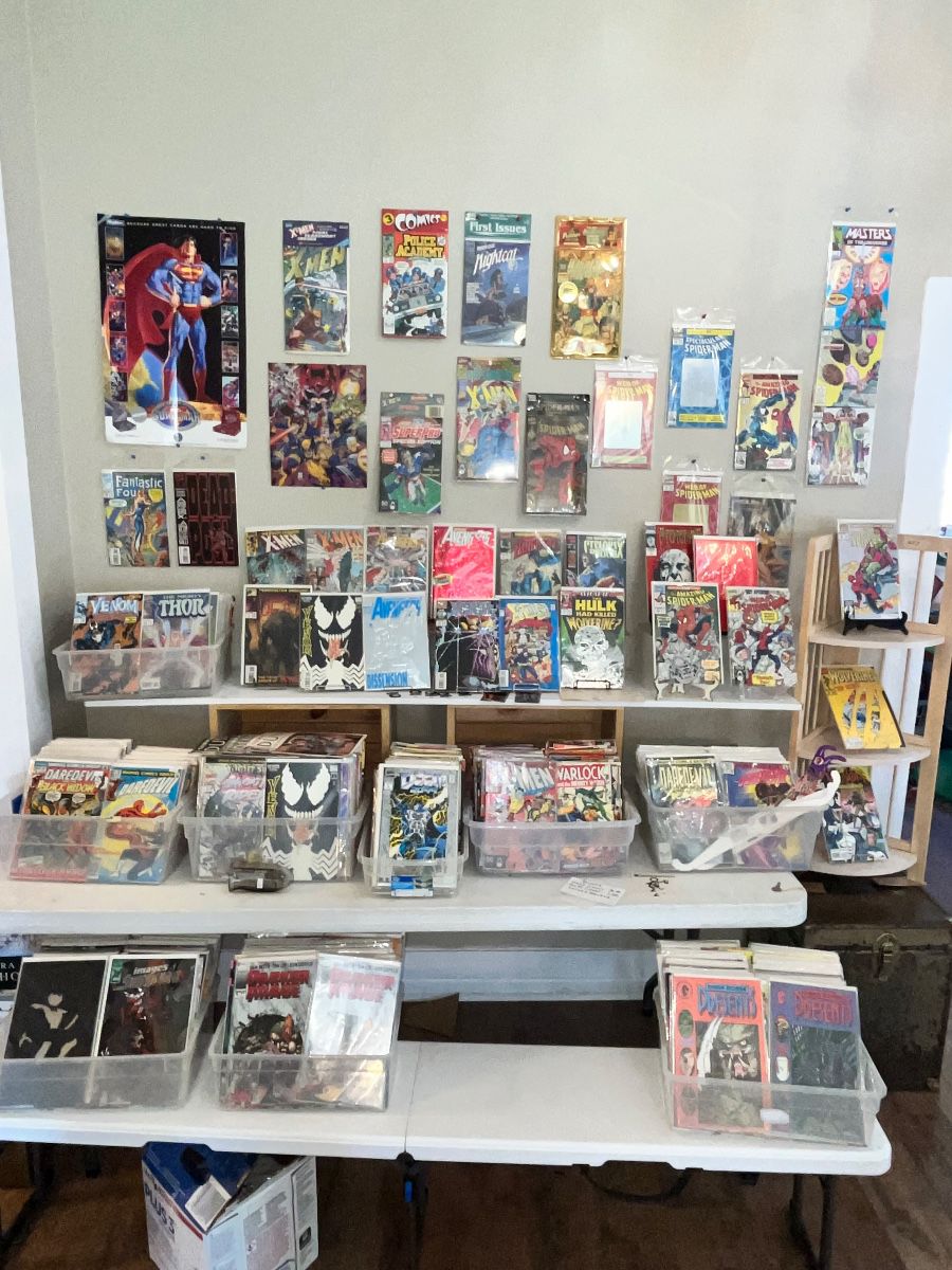 JUST PART OF THE HUUUUGE COMIC BOOK COLLECTION!