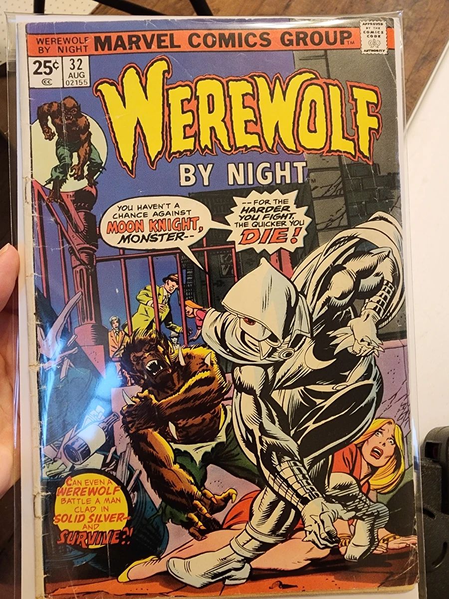 Marvel Werewolf by Night #32 First Appearance Moon Knight 1975