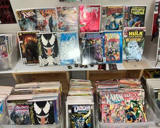 INSANE COLLECTION OF VINTAGE & MORE RECENT COLLECTIBLE COMICS!