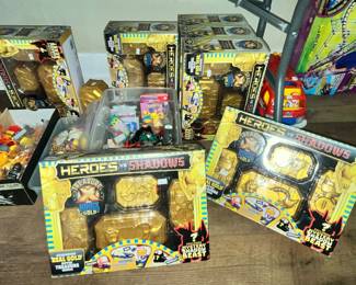 HEROES VS. SHADOWS - NEW IN BOXES