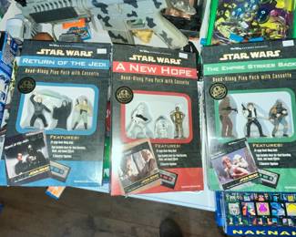 STAR WARS READ-ALONG - NEW IN BOXES