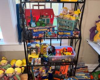 A WHOLE RACK OF "BOB THE BUILDER