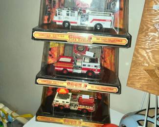 CODE THREE FIRE ENGINES - NEW IN BOX