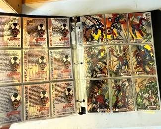 1994 AMAZING SPIDER-MAN BASE SET / MASTER SET 150 CARDS IN BINDER